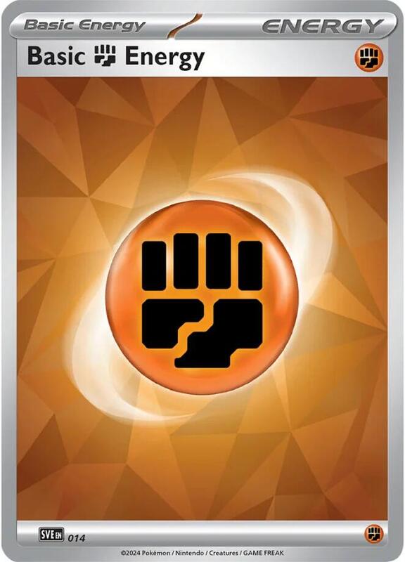 Basic Fighting Energy 014/ - SV07: Stellar Crown (SCR)