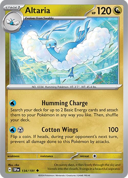 Altaria 134/191 - SV08: Surging Sparks (SSP)