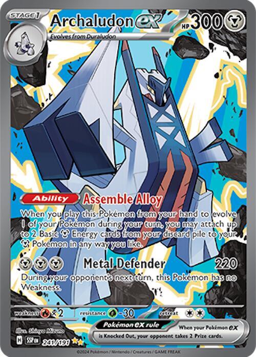 Archaludon ex 241/191 - SV08: Surging Sparks (SSP)