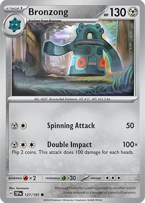 Bronzong 127/191 - SV08: Surging Sparks (SSP)