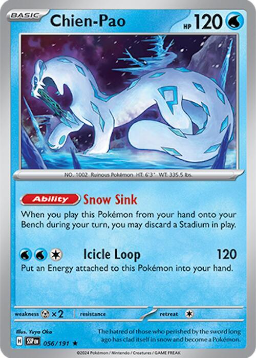 Chien-Pao 056/191 - SV08: Surging Sparks (SSP)