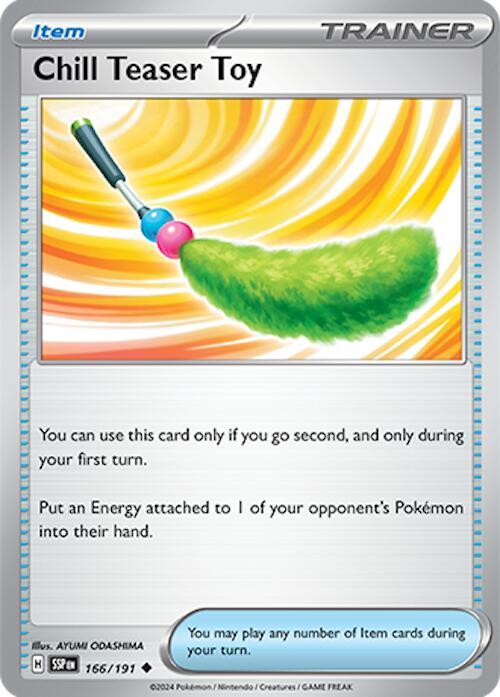 Chill Teaser Toy 166/191 - SV08: Surging Sparks (SSP)