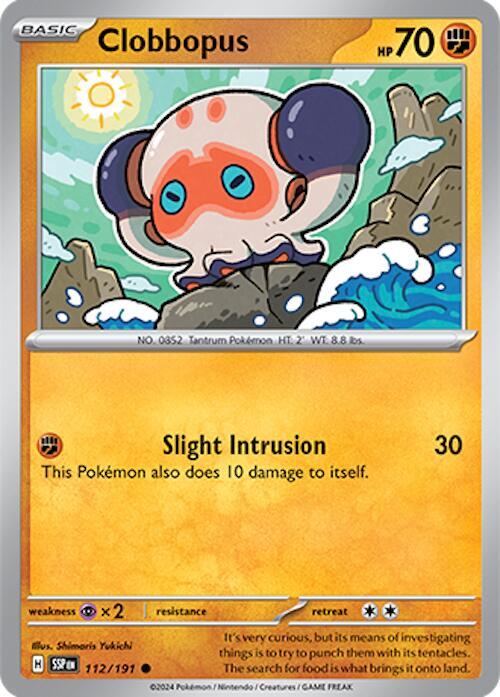 Clobbopus 112/191 - SV08: Surging Sparks (SSP)