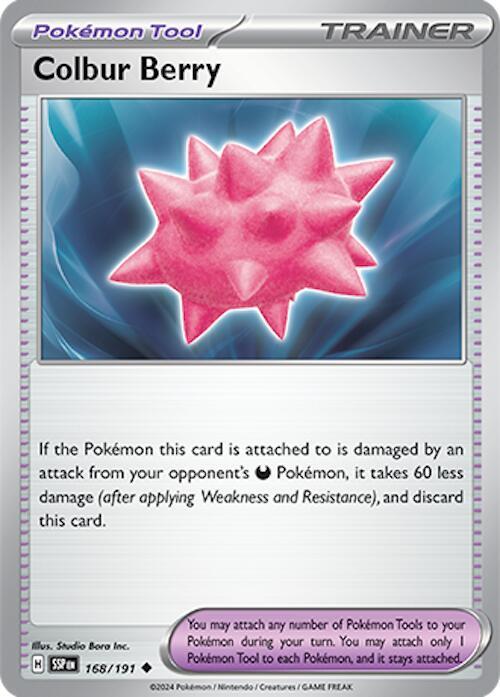 Colbur Berry 168/191 - SV08: Surging Sparks (SSP)