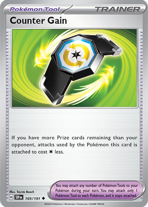 Counter Gain 169/191 - SV08: Surging Sparks (SSP)