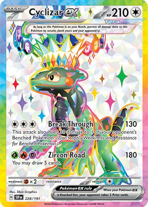 Cyclizar ex 228/191 - SV08: Surging Sparks (SSP)
