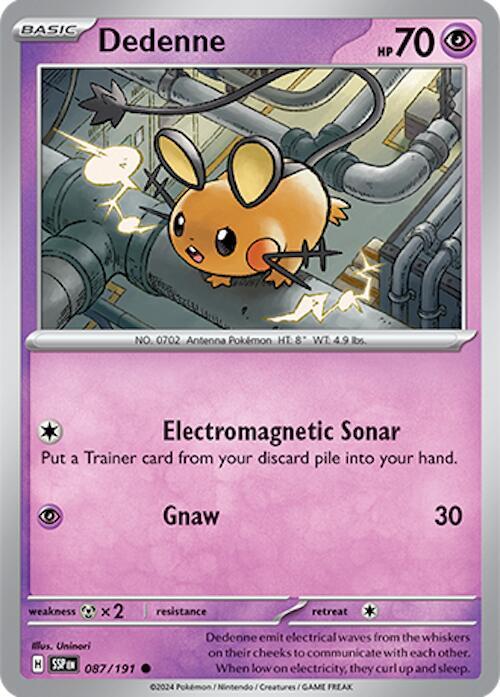 Dedenne 087/191 - SV08: Surging Sparks (SSP)