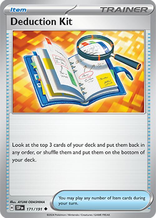 Deduction Kit 171/191 - SV08: Surging Sparks (SSP)