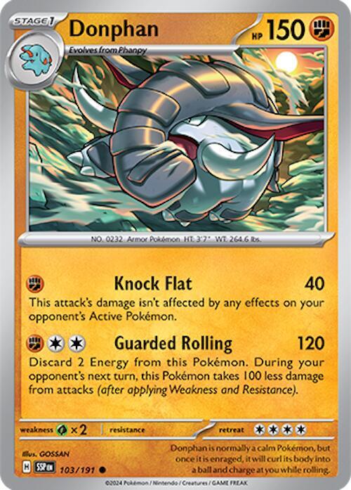 Donphan 103/191 - SV08: Surging Sparks (SSP)