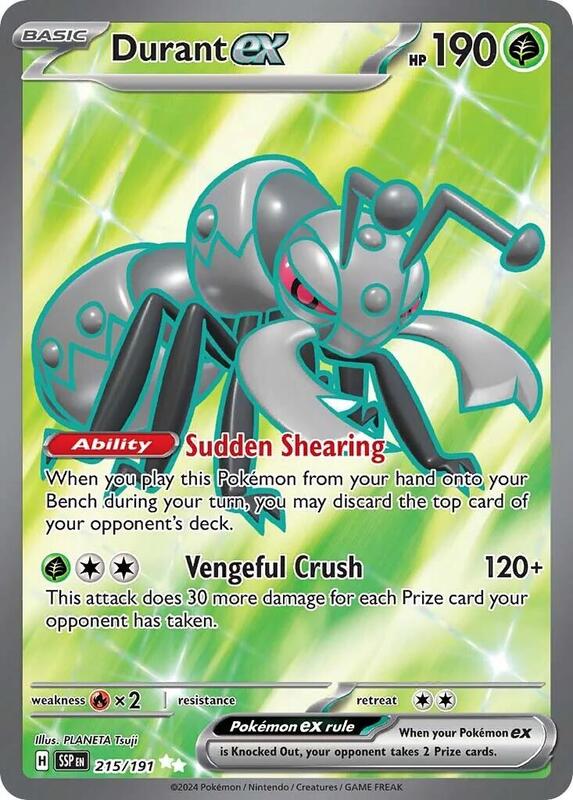 Durant ex 215/191 - SV08: Surging Sparks (SSP)