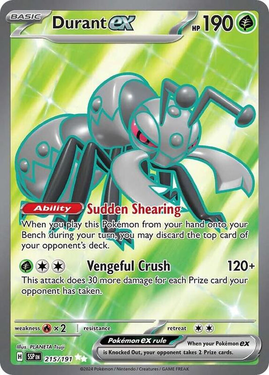 Durant ex 215/191 - SV08: Surging Sparks (SSP)