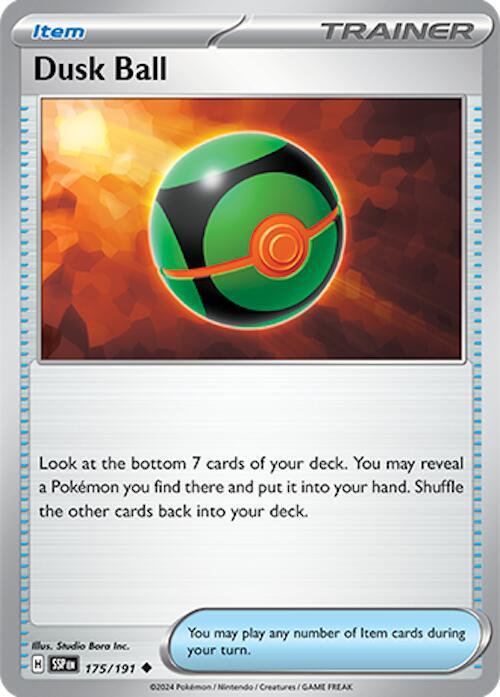 Dusk Ball 175/191 - SV08: Surging Sparks (SSP)