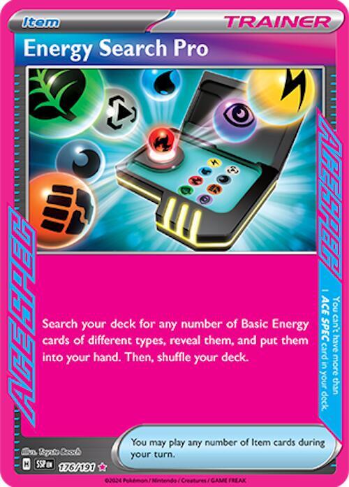 Energy Search Pro 176/191 - SV08: Surging Sparks (SSP)