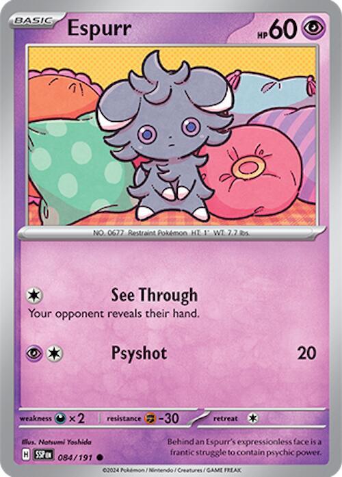 Espurr 084/191 - SV08: Surging Sparks (SSP)