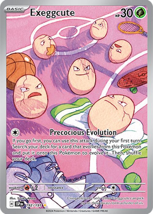 Exeggcute 192/191 - SV08: Surging Sparks (SSP)