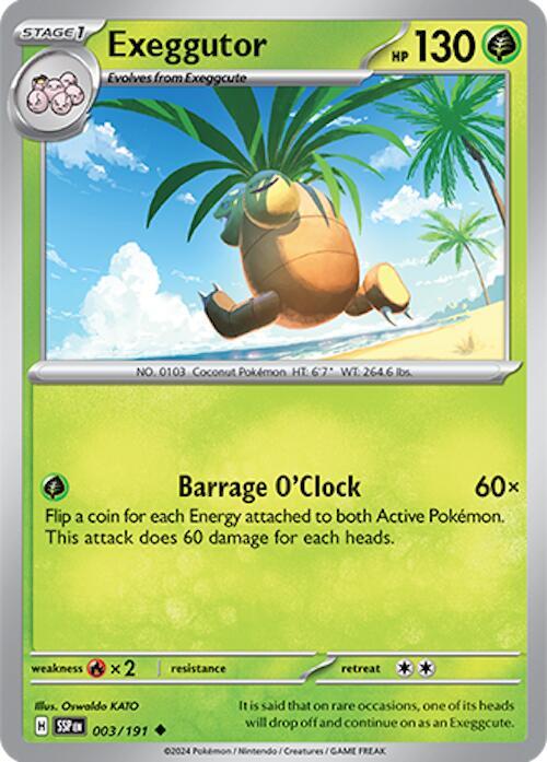 Exeggutor 003/191 - SV08: Surging Sparks (SSP)
