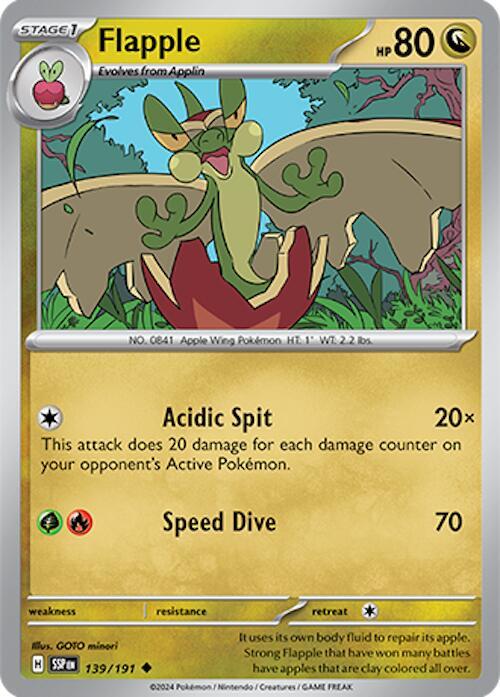 Flapple 139/191 - SV08: Surging Sparks (SSP)