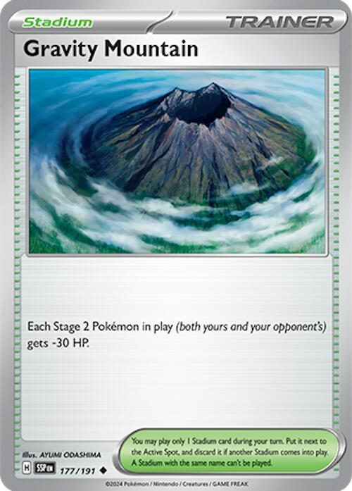 Gravity Mountain 177/191 - SV08: Surging Sparks (SSP)