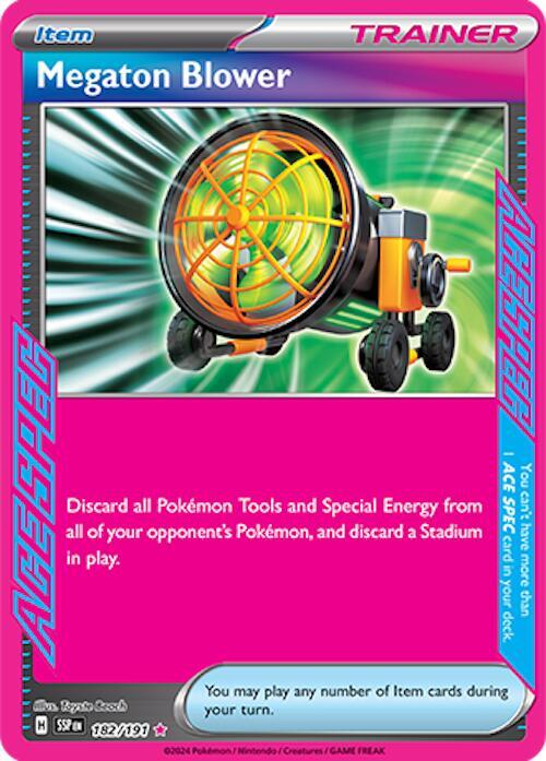 Megaton Blower 182/191 - SV08: Surging Sparks (SSP)