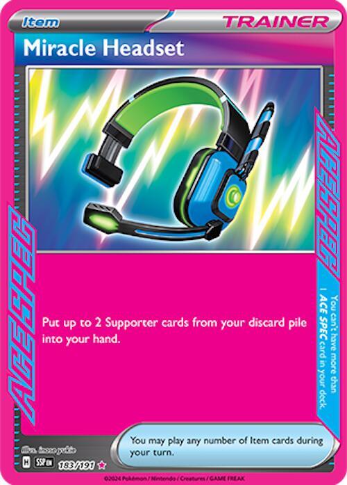 Miracle Headset 183/191 - SV08: Surging Sparks (SSP)