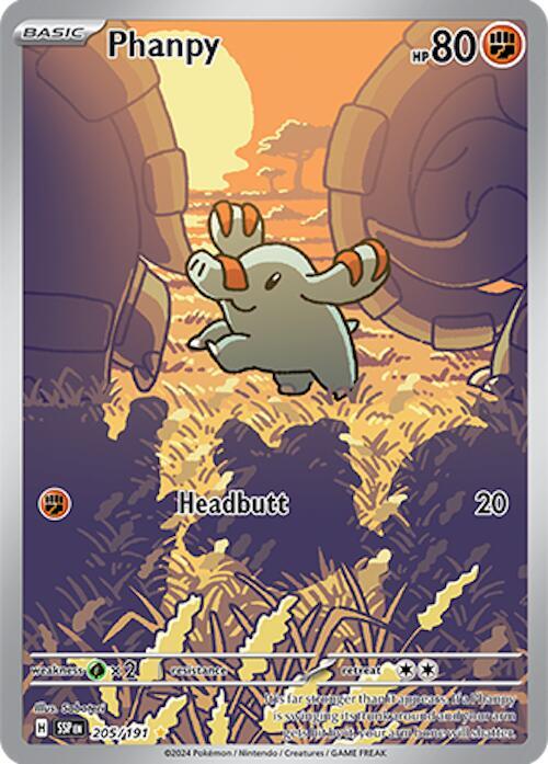 Phanpy 205/191 - SV08: Surging Sparks (SSP)