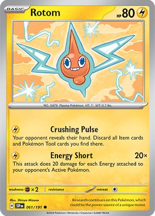 Rotom 061/191 - SV08: Surging Sparks (SSP)