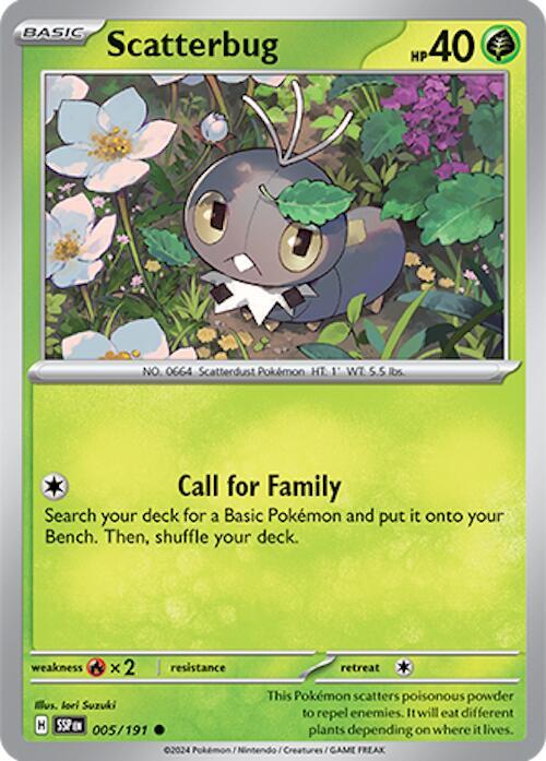 Scatterbug 005/191 - SV08: Surging Sparks (SSP)