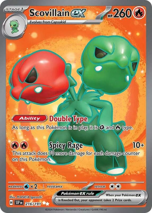 Scovillain ex 216/191 - SV08: Surging Sparks (SSP)