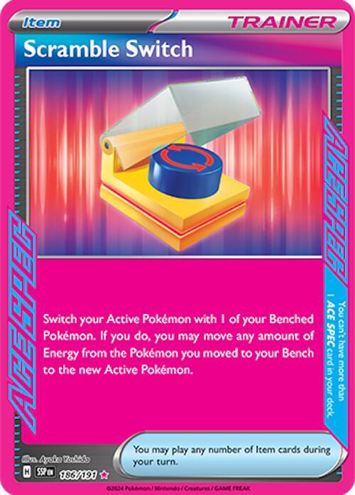 Scramble Switch 186/191 - SV08: Surging Sparks (SSP)