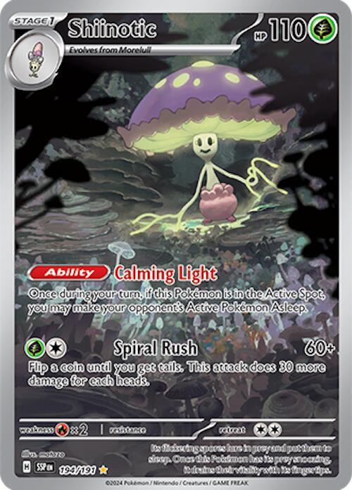 Shiinotic 194/191 - SV08: Surging Sparks (SSP)