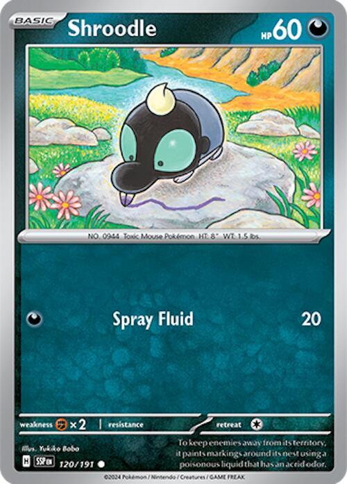 Shroodle 120/191 - SV08: Surging Sparks (SSP)