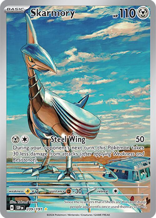 Skarmory 209/191 - SV08: Surging Sparks (SSP)