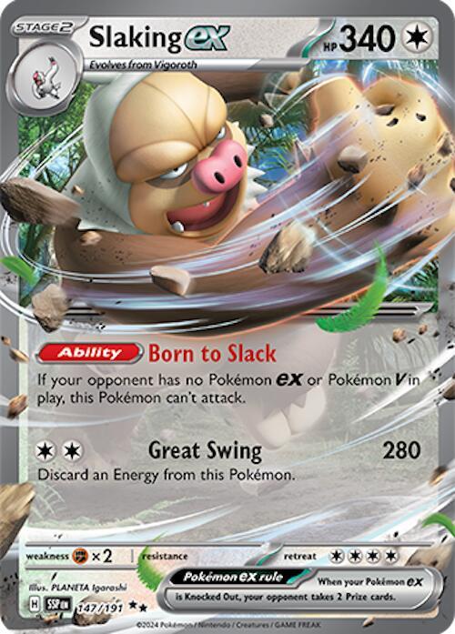 Slaking ex 147/191 - SV08: Surging Sparks (SSP)