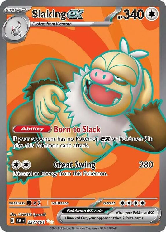 Slaking ex 227/191 - SV08: Surging Sparks (SSP)