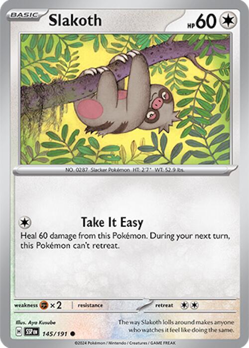 Slakoth 145/191 - SV08: Surging Sparks (SSP)