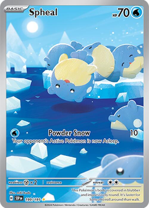 Spheal 199/191 - SV08: Surging Sparks (SSP)