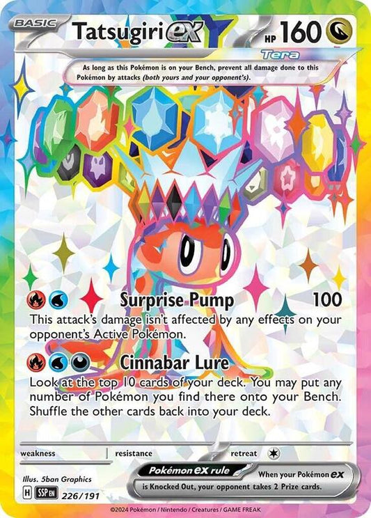 Tatsugiri ex 226/191 - SV08: Surging Sparks (SSP)