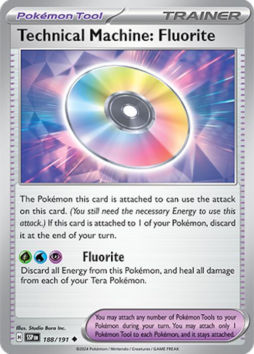 Technical Machine: Fluorite 188/191 - SV08: Surging Sparks (SSP)
