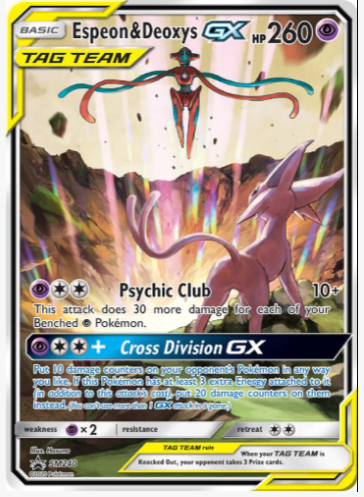 Espeon & Deoxys GX - SM240 - SM Promos (SMP)
