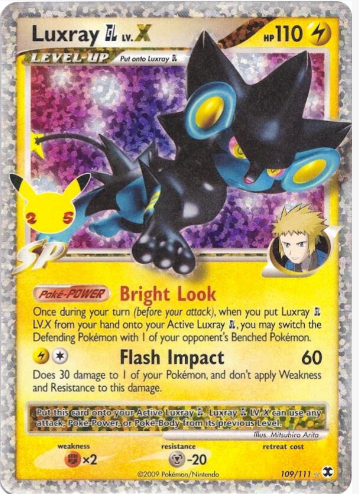 Luxray GL LV.X - Celebrations: Classic Collection (CCC)