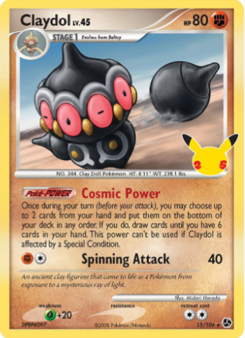 Claydol - Celebrations: Classic Collection (CCC)