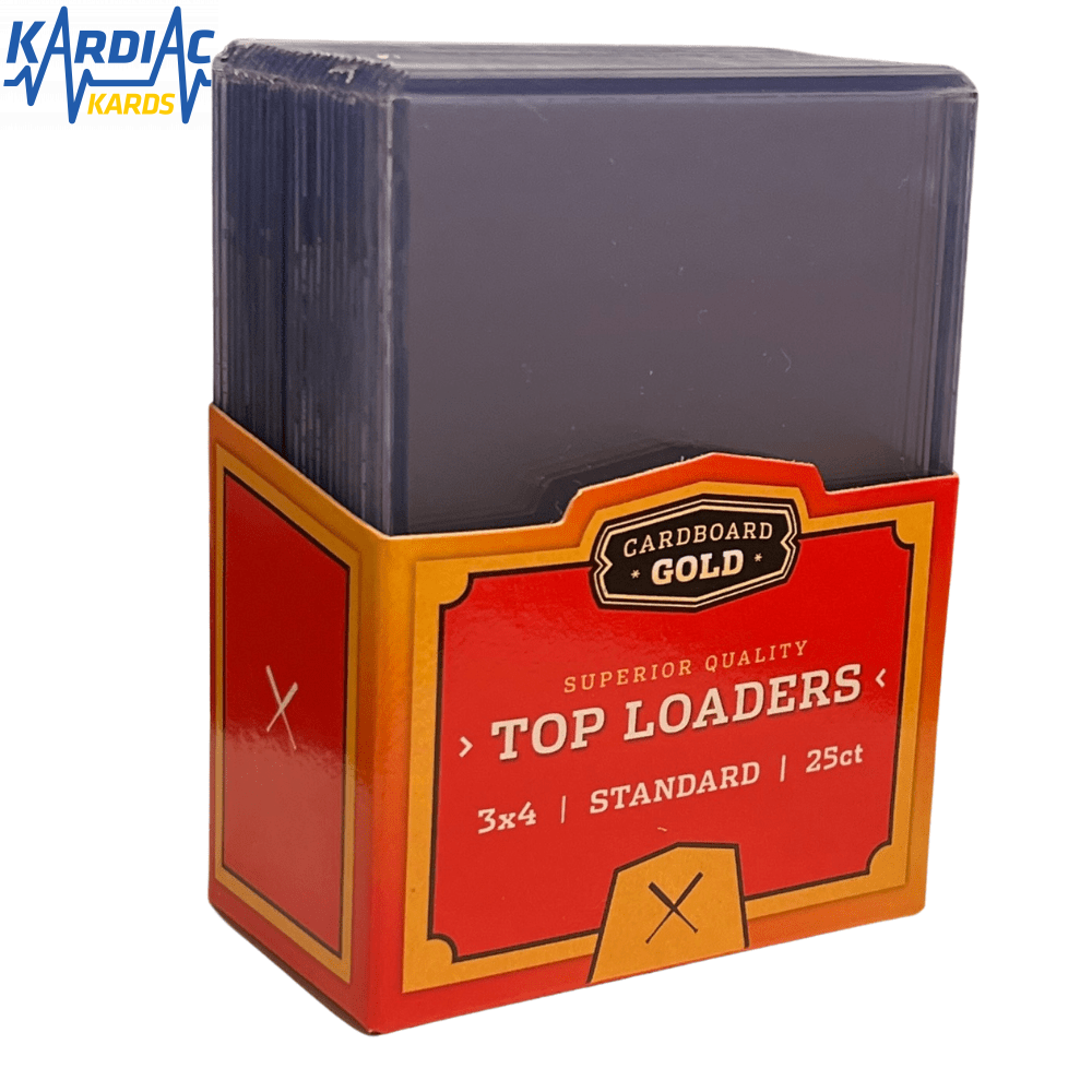 Cardboard Gold Top Loader 25ct