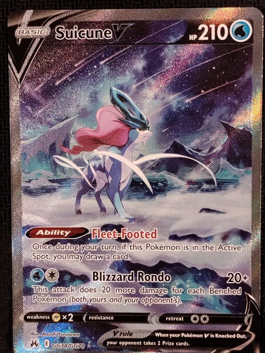 Suicune V GG38/GG70 - Crown Zenith