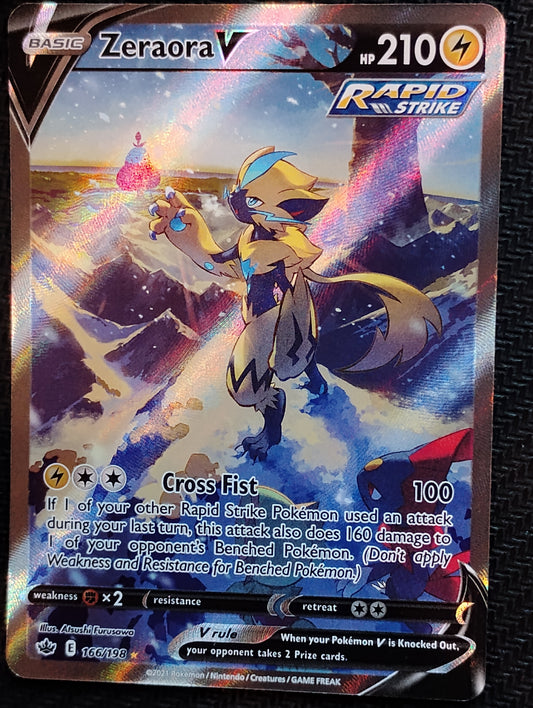Zeraora V (Alternate Full Art) - SWSH06: Chilling Reign (SWSH06)