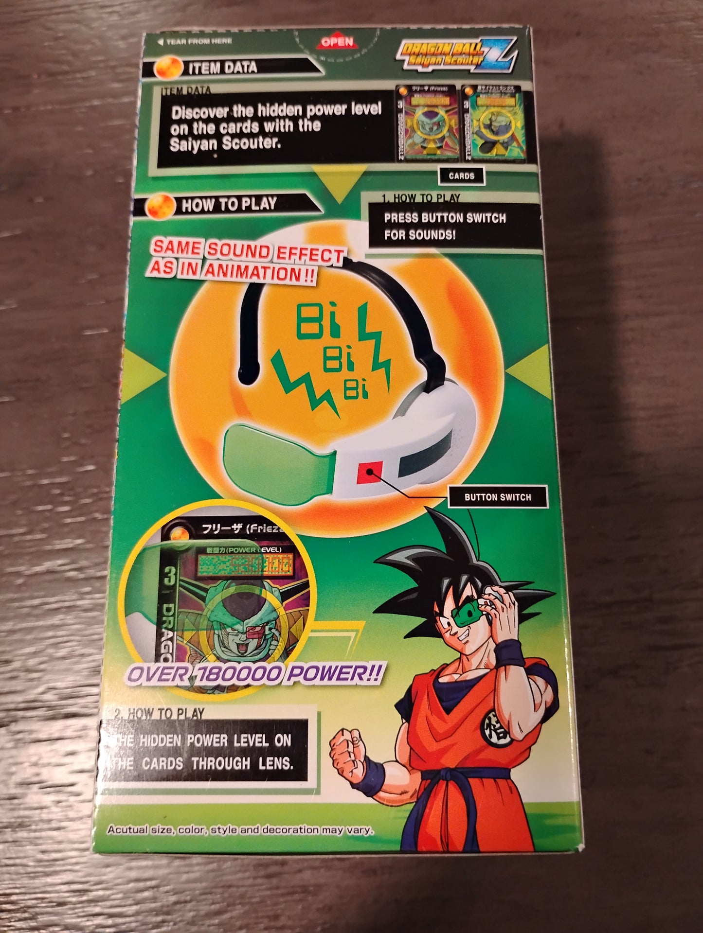 Dragon Ball Z Saiyan Scouter : Green