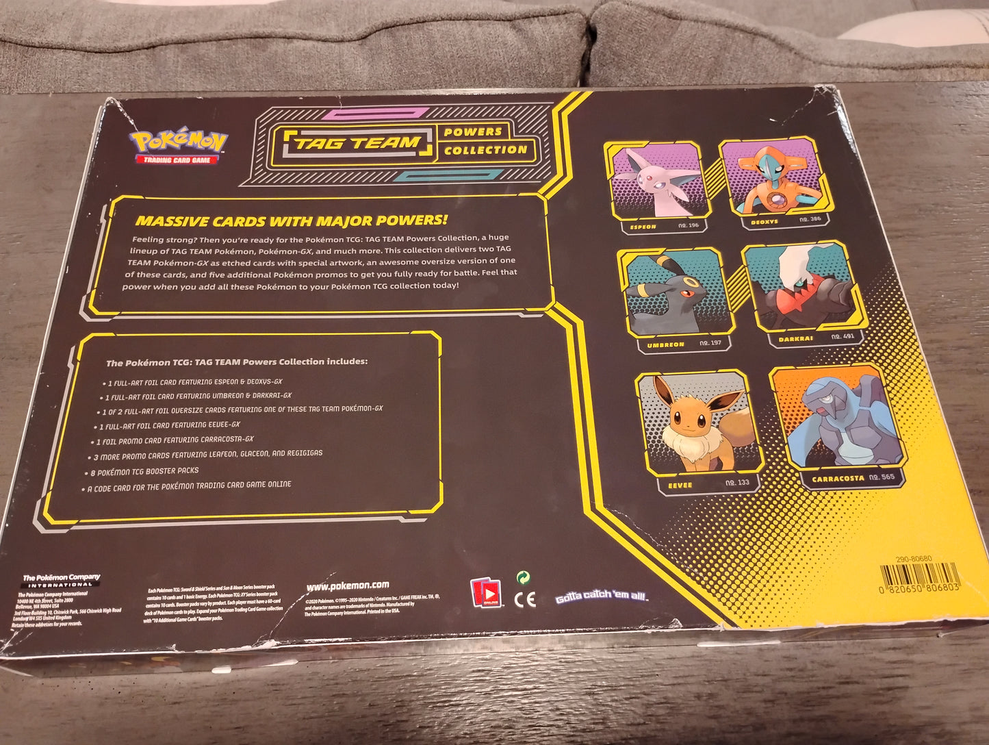 Pokémon Tag Team Powers Collection, Umbreon & Darkrai GX Collectors Box