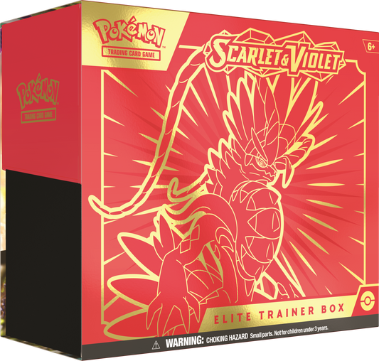 Scarlet & Violet Base Elite Trainer Box Koraidon (Red)