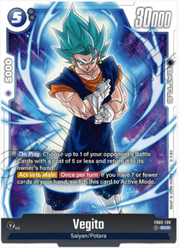 Vegito - FB02-139 - Blazing Aura (FB02)
